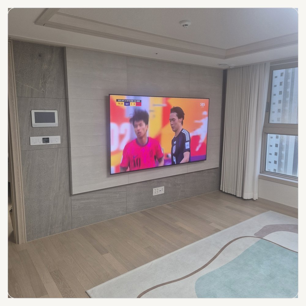 무타공벽걸이티비 TV설치∥오산동 원동 부산동 궐동